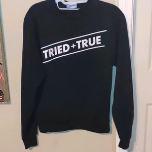 Champion Tried and True Black Sweatshirt Small